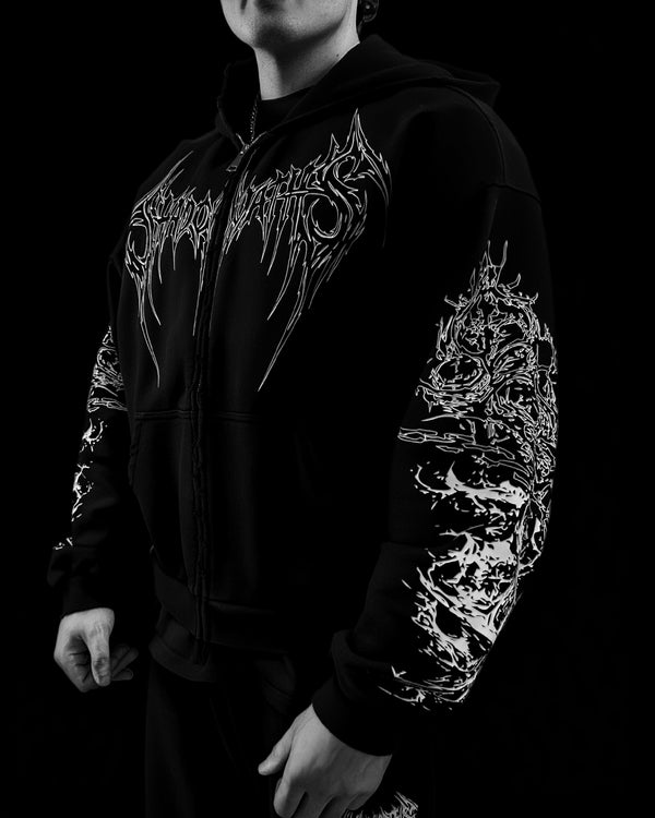 FENRISÚLFR - ZIP-UP HOODIE