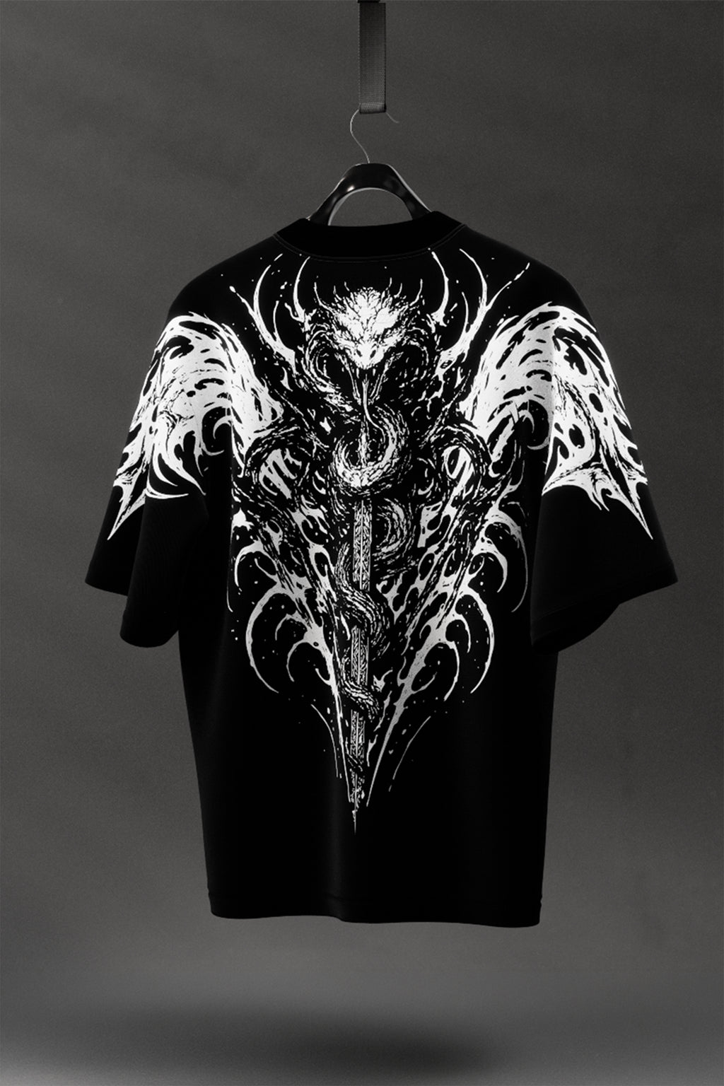 JÖRMUNGANDR - OVERSIZED TEE ⚪